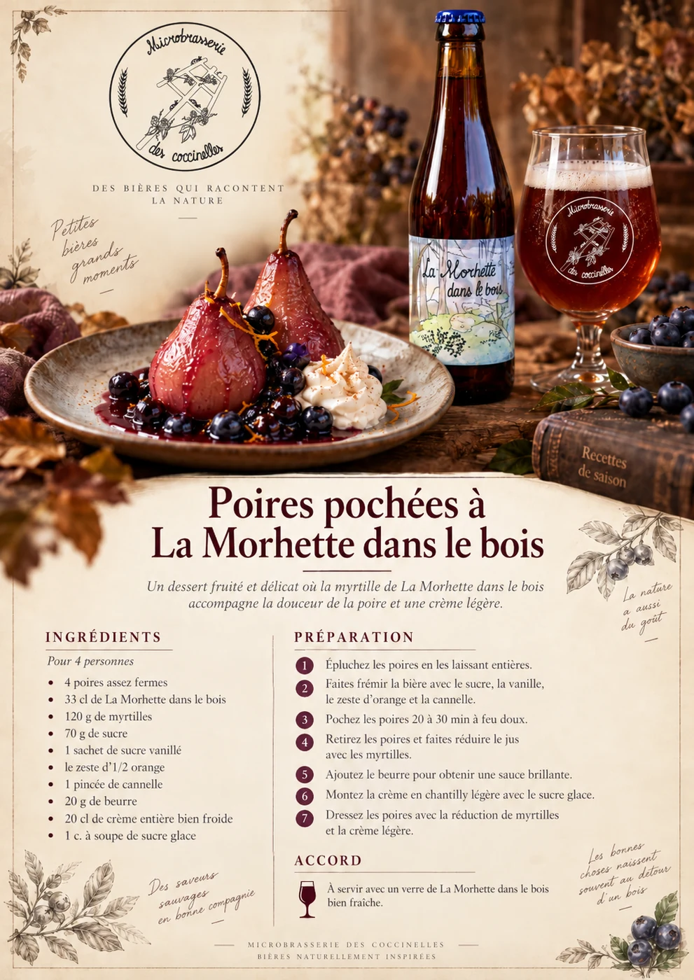 Recette du mois La Morhette